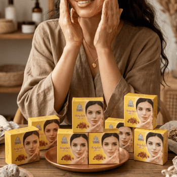 أفضل صابونة طبيعية بلبان الذكر من AHM Group (4 قطع)