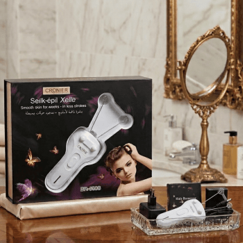 جهاز إزالة الشعر بالخيط Cronier BR-5888 للوجه والجسم قابل للشحن
